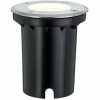 Paulmann Paulmann LED grondinbouwlamp IP67 rond 108mm 3000K 3,5W 230lm 230V Edelstaal Metaal 93992 grijs Metaal 93992 Tuinspots