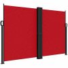 VidaXL Windscherm uittrekbaar 160x600 cm rood vidaXL Tuinschermen