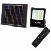 LED Outdoor solar schijnwerper LED/20W/3.2V 6400K IP65 V-TAC Schijnwerpers